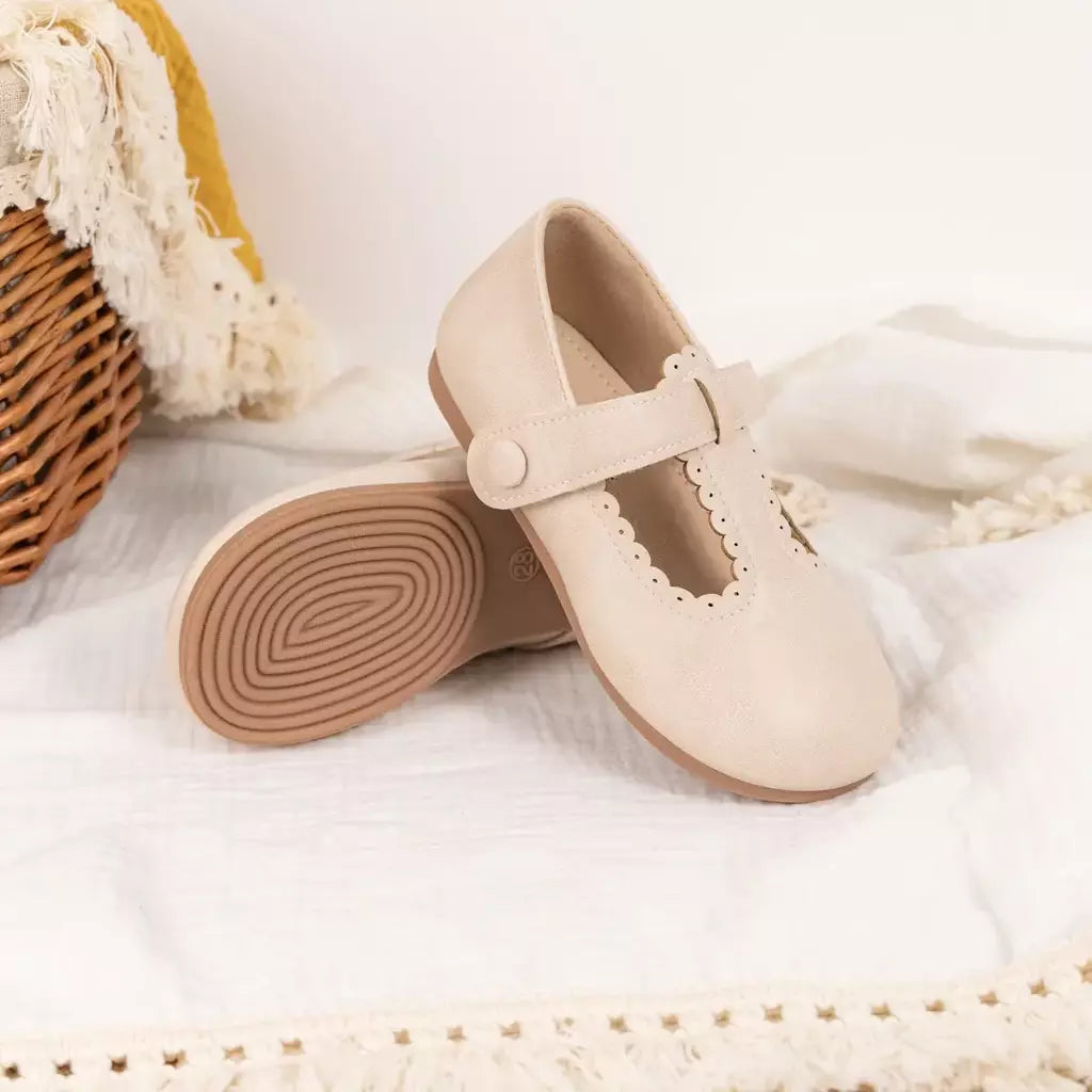 Kidsun criança menina mary jane vestido sapatos ballet apartamentos para crianças menina festa escola sapatos bowknot princesa sapatos