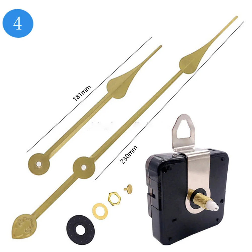 Mecanismo de relógio de parede, peças do mecanismo de movimento de parede, estilo simples, movimento para reparo, relógio diy, substituição de quartzo