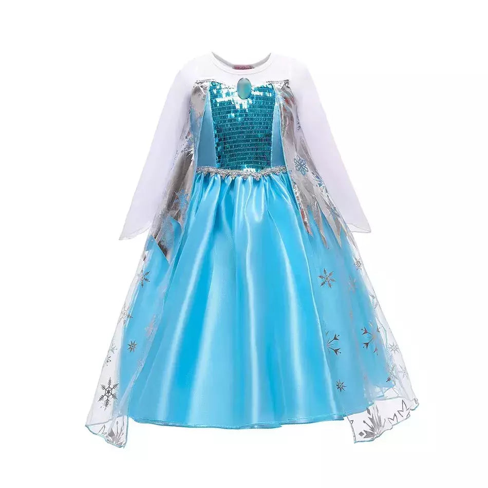 Crianças elsa ariel traje meninas quarta-feira dança disfarce crianças rapunzel vestido elegante barbi cosplay halloween fantasia 3-12t