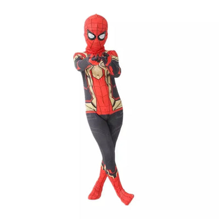 Novo filme de super-heróis cosplay spiderman traje de halloween bodysuit traje para aldult unissex tamanhos 100-190