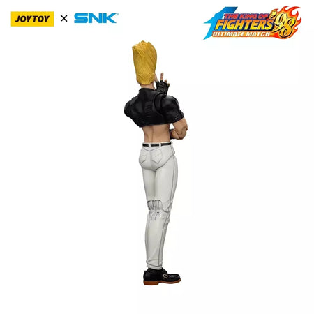 Joyotoy original rei dos lutadores 98um figura de ação kof 98um ikari guerreiros equipe herói 1/18 jogo estatueta modelo brinquedos personalizados