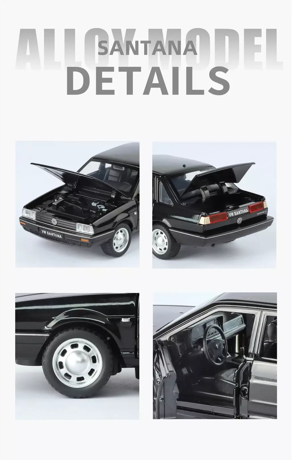 1:32 volkswagen santana liga de metal modelo fundido carro som & luz puxar para trás alta simulação carro de brinquedo das crianças presentes aniversário
