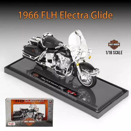 Maisto 1:18 Harley-Davidson Motocicleta 2022 Road King 2022 Fat Bob 114 Liga Modelo de Motocicleta Coleção de Carros de Brinquedo