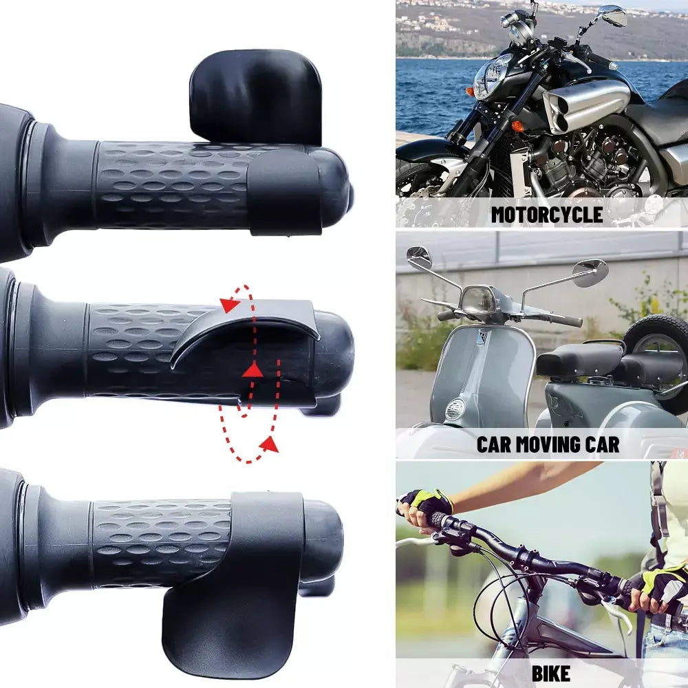 Para royal enfield bala/meteor/clássico himalayan 400 411 guiador auxiliar clipe de acelerador poupança trabalho acessórios da motocicleta