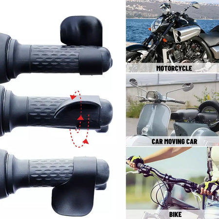Para royal enfield bala/meteor/clássico himalayan 400 411 guiador auxiliar clipe de acelerador poupança trabalho acessórios da motocicleta