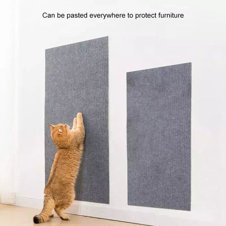 Anti gato risco sofá diy gatos placa de risco sofá proteção patas afiar aparável auto-adesivo tapete gatos placa de risco