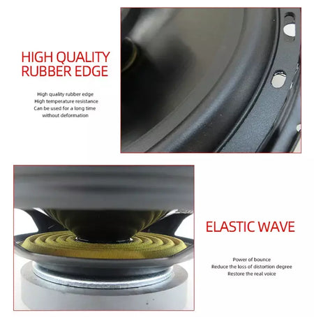 2 pçs 6 Polegada 320w 3 vias universal carro coaxial música estéreo gama completa hi-fi para carro caminhão porta alto-falantes sistema de som surround