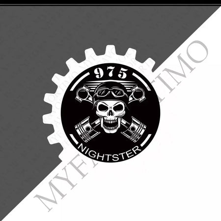 Para harley davidson nightster 975 rh975 adesivos decalques protetor tanque almofada kit joelho corpo fender escudo escape 2022-23