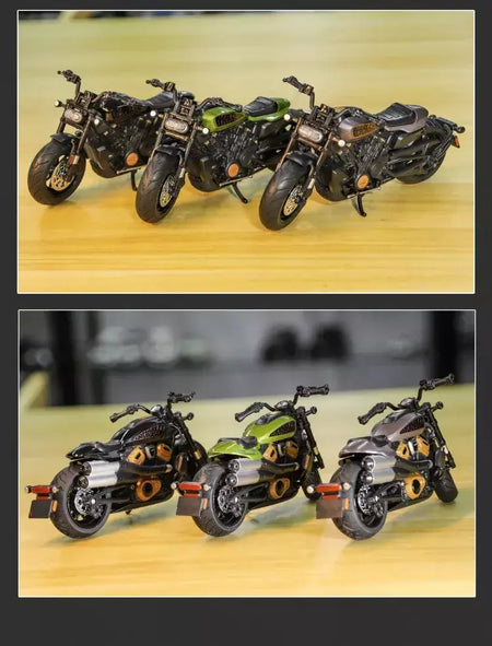 1/12 harley davidson sportster s moto liga modelo diecast corrida motocicleta brinquedo crianças presente coleção em miniatura voiture