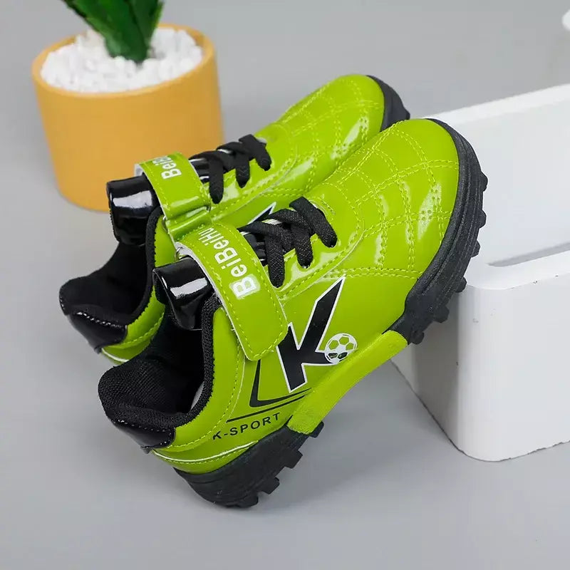 Chuteiras de futebol para crianças 2024 novas crianças chuteiras de futebol moda sapatos de futebol de solo firme