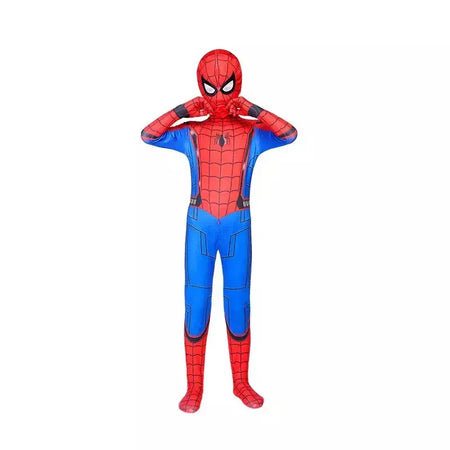 Crianças super-herói spiderman cosplay traje homem de ferro pantera negra zentai macacão bodysuit trajes de festa de halloween para meninos meninas