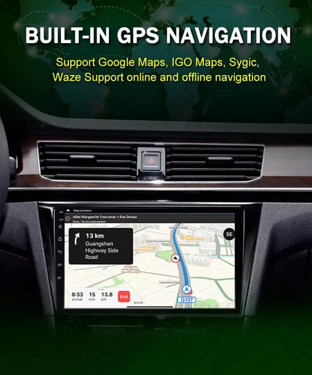 Sistema operacional android para vw volkswagen golf polo skoda rapid octavia tiguan passat amarok carro multimídia vídeo estéreo player gps carplay
