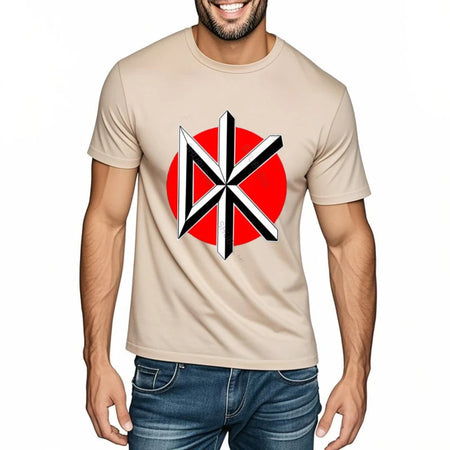 Camiseta de algodão masculina, gola redonda, dead kennedys-logotipo jumbo-camiseta unissex, tamanho euro, gola redonda, camisetas para homens, legal