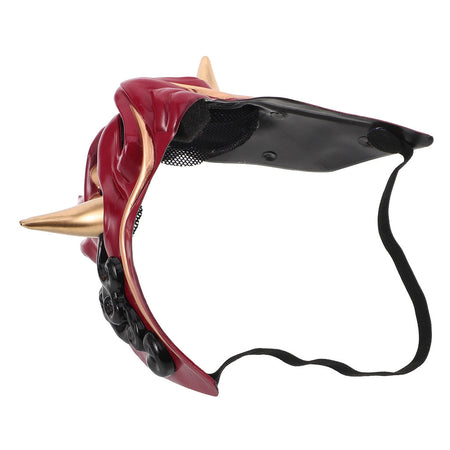 1pc japonês samurai máscara para homens máscara do diabo halloween carnaval festa traje adereços plástico demônio máscara festa de halloween vestir-se