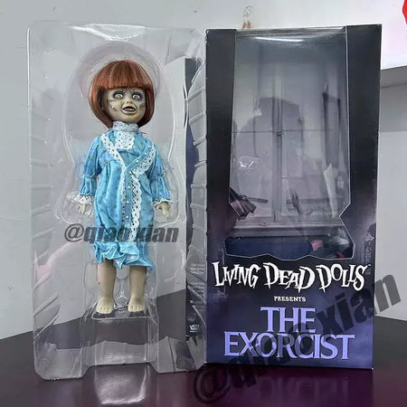 30cm mezco horror vivo morto bonecas figura o exorcista conjunta móvel figura pvc modelo dos desenhos animados figura brinquedo presentes de aniversário