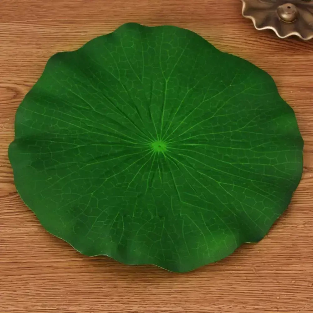 Lifelike Floating Lotus Artificial Flower Decoration, Water Lily, Micro Paisagem para Casamento, Lagoa, Jardim, Decoração de Plantas Falsas, 10pcs