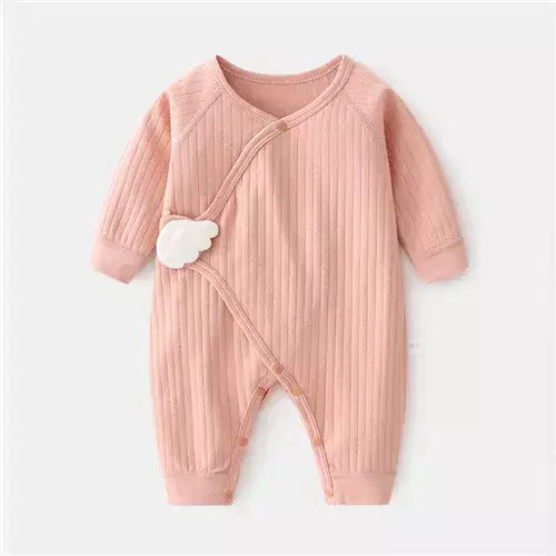 Algodão bebê recém-nascido menina menino macacão impressão infantil macacão casual roupas recém-nascidos para meninas meninos primavera outono roupas novo 0-6m