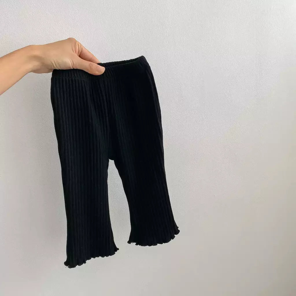Calças de bebê verão calças finas recém-nascidos menino estiramento da criança meninos menina roupas cor sólida roupas infantis para crianças