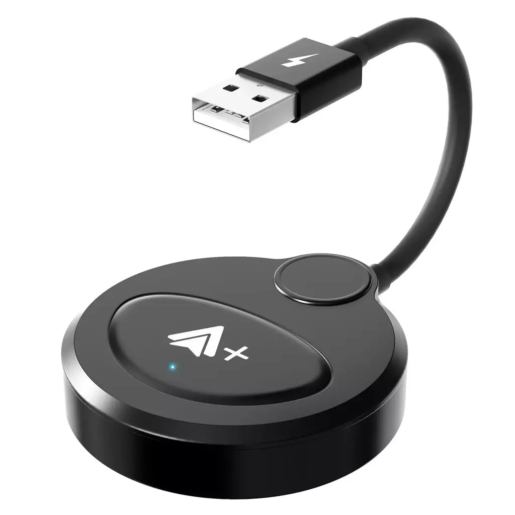 Adaptador sem fio Carplay com Youtube/Netflix/Tiktok, dongle USB Carplay sem fio para Carplay com fio de fábrica para Wireless