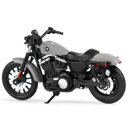 Maisto 1:18 Harley Davidson 2022 Sportster Iron 883 Veículos fundidos colecionáveis Hobbies Modelo de motocicleta Brinquedos