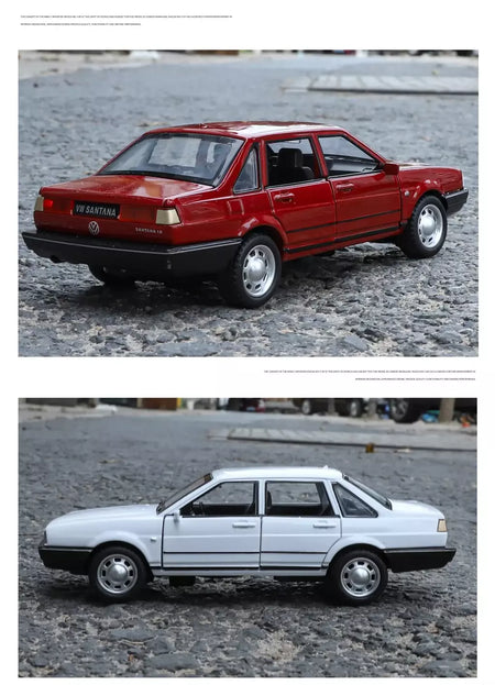 1:32 volkswagen santana liga de metal modelo fundido carro som & luz puxar para trás alta simulação carro de brinquedo das crianças presentes aniversário