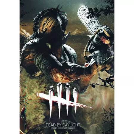 Jogo d-dead by d-daylight horror aterrorizante cartaz pegajoso impressão de arte de parede à prova dwaterproof água casa sala de estar barra decoração estética