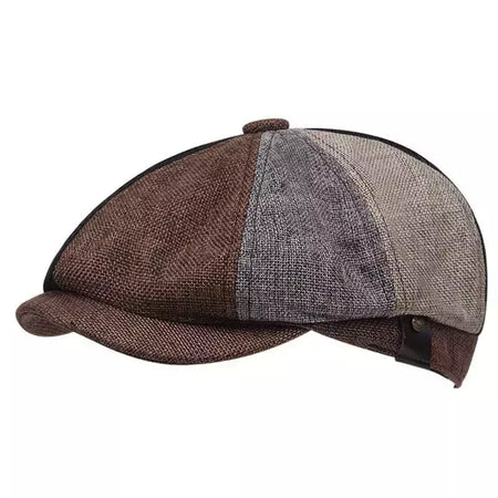 Selvagem casual masculino chapéu de jornaleiro, boné octogonal, britânicos pintores chapéus, boinas, espinha de arenque bonés lisos, boinas hip hop, outono, inverno