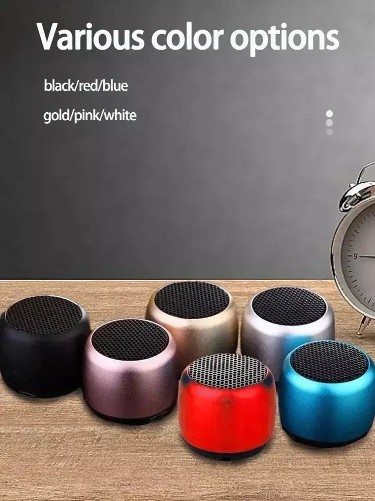 Bluetooth m1 alto-falante portátil música estéreo surround mini usb ao ar livre subwoofer alto-falante reprodutor de áudio alto-falante microfone