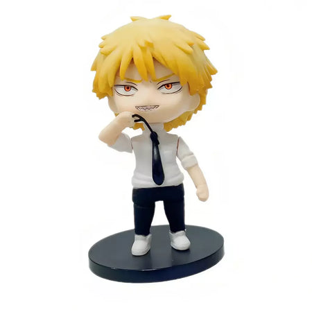 Nova motosserra homem kuromi power estatuetas de ação anime figura motosserra homem estatueta de energia para crianças brinquedos presentes de natal