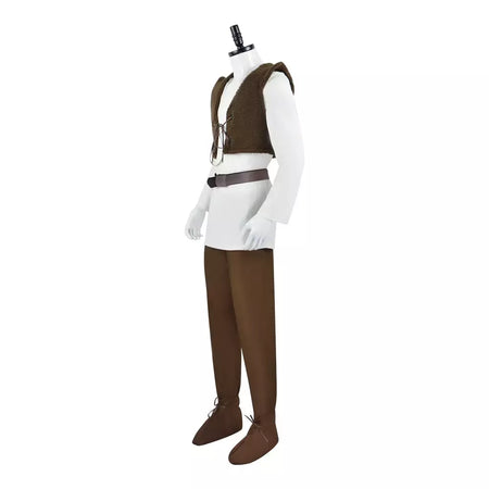 Filme monstro shrek cosplay trajes máscara shrek topo colete calças para homens desempenho role play halloween carnaval festa roupas