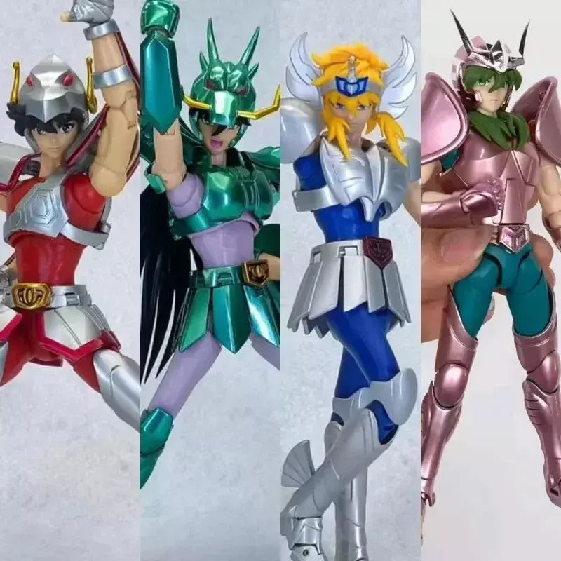 Saint seiya mito pano ex cygnus hyoga pegasus seiya dragão shiryu andromeda shun 20th cavaleiros do zodíaco figura de ação grande brinquedo