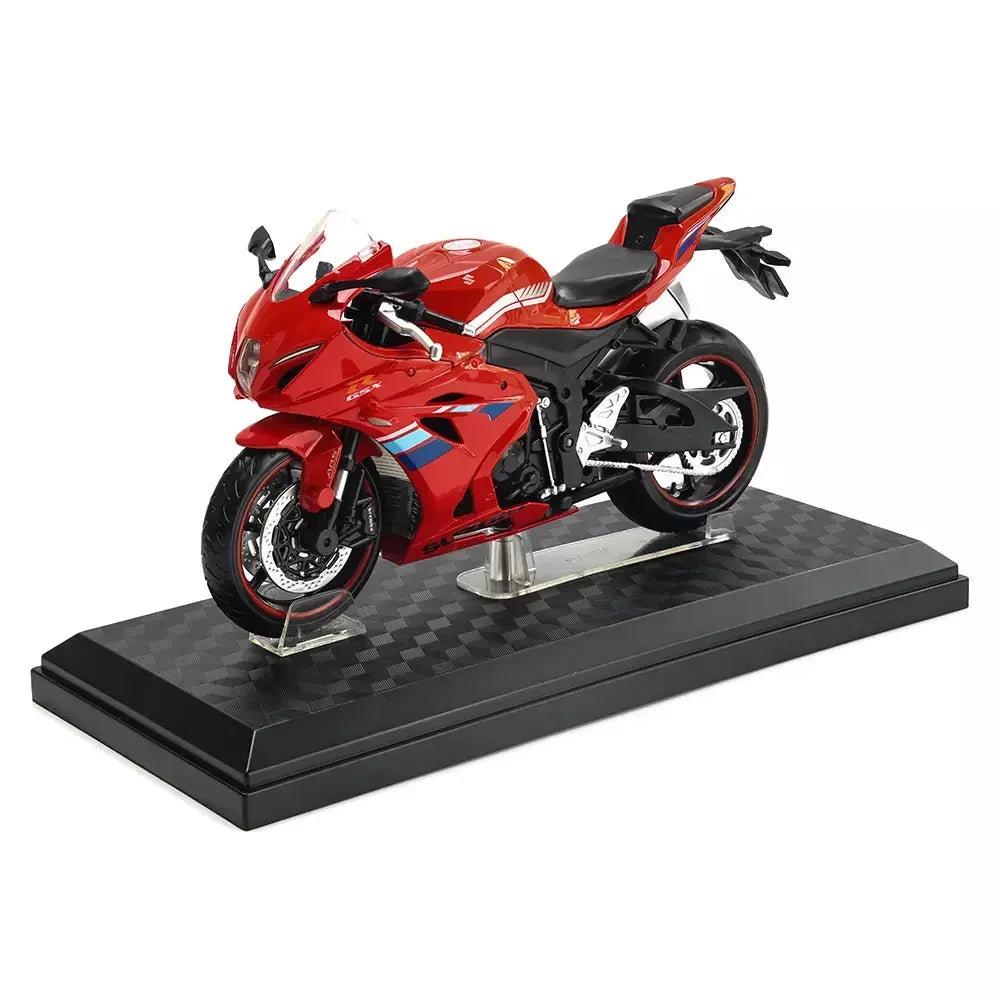 Cca 1:12 suzuki GSX-R1000 liga motocross licenciado modelo de motocicleta brinquedo carro coleção presente produção estática fundição