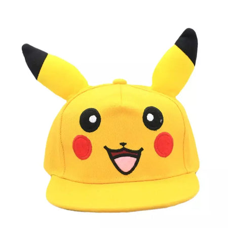 Anime figura pokemon boné de beisebol pikachu chapéu ajustável pokemon cosplay hip hop dos desenhos animados chapéus adultos menino menina crianças presentes aniversário