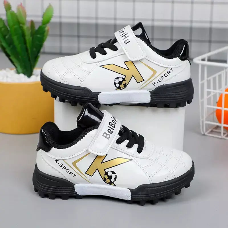 Chuteiras de futebol para crianças 2024 novas crianças chuteiras de futebol moda sapatos de futebol de solo firme
