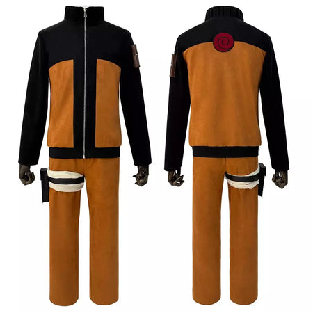 Holoun anime uzumaki cosplay traje adulto versão calças superiores cocar natal presente de ano novo cos convenção