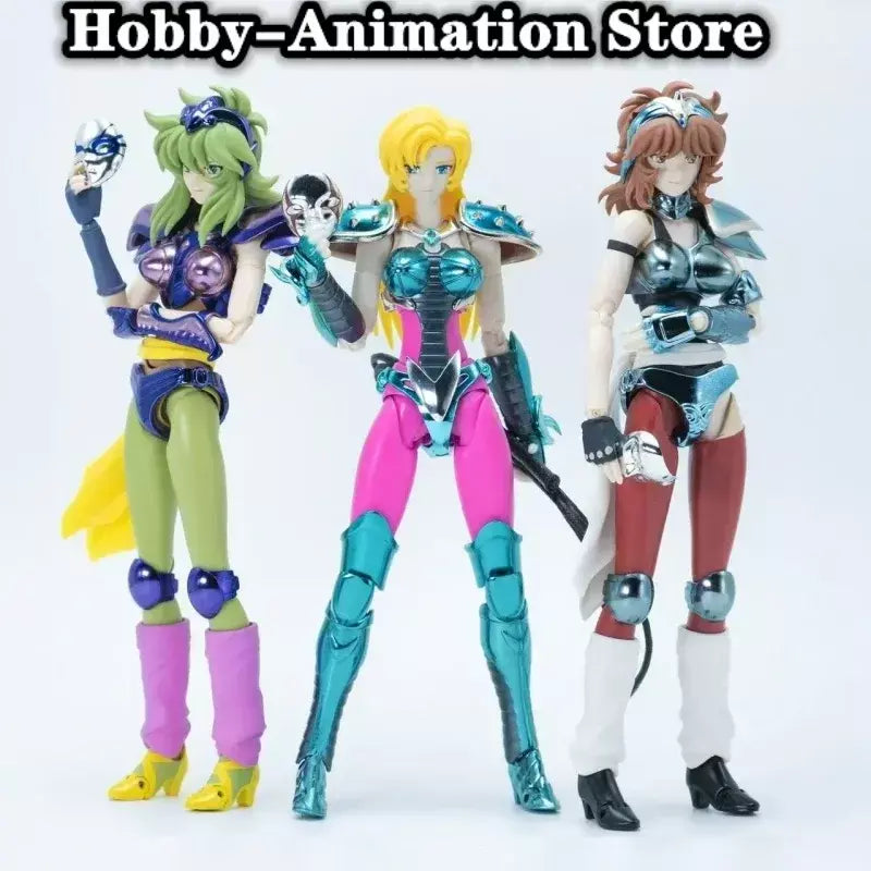[ Em estoque ] GoodTony Saint Seiya Mito Pano EX Pandora Camaleão Junho June Athena Águia Marin Aquila Ofiúco Shaina Ophiuchus Figura de Ação Cavaleiros do Zodíaco Prata