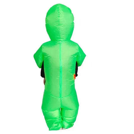 Adulto alienígena inflável traje crianças festa cosplay traje engraçado terno anime fantasia vestido de halloween para mulher