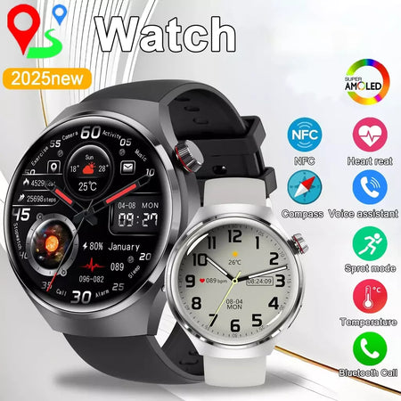Xiaomi relógio inteligente masculino ms. nfc gps 360*360 1.52amoled hd screentracker bússola bluetoothcall ip68 esporte freqüência cardíaca smartwatch