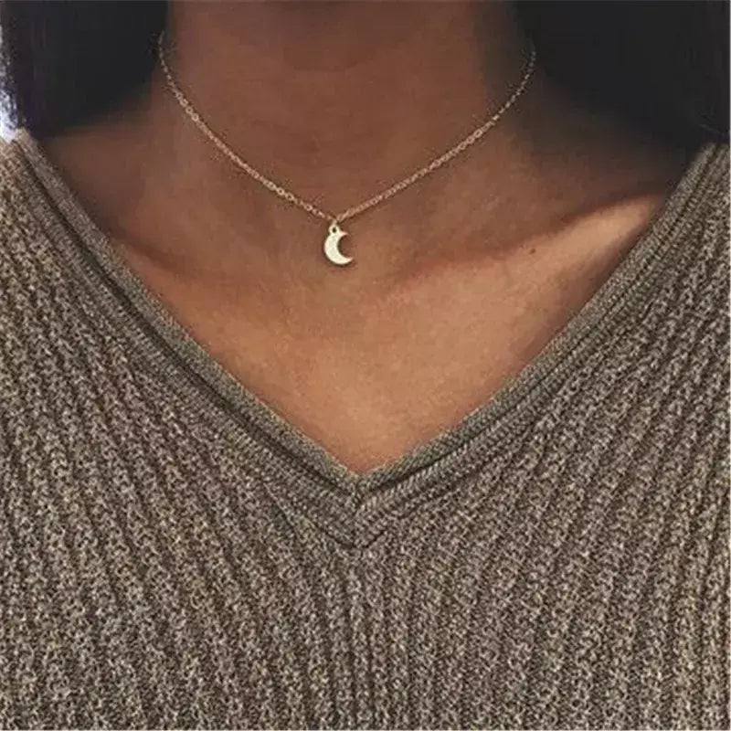 Vintage redondo charme em camadas colar jóias femininas acessórios em camadas para meninas roupas presentes estéticos moda pingente 2024