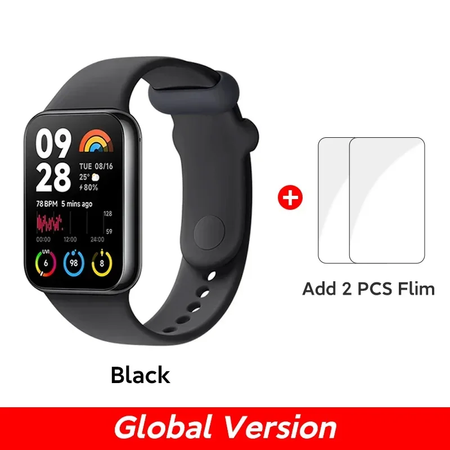 Versão global xiaomi mi band 8 pro pulseira inteligente 5atm à prova dwaterproof água 150 modos esportivos 1.74 "tela amoled gps oxigênio no sangue