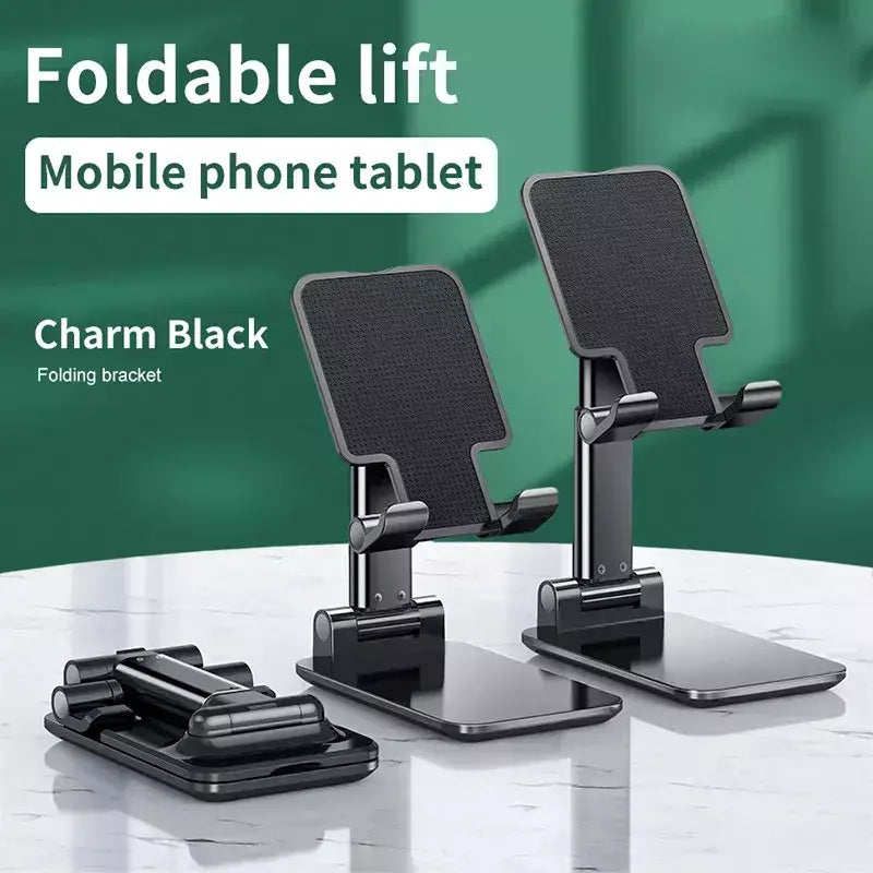 Dobrável abs desktop suporte do telefone móvel para ipad iphone 16 15 smartphone suporte tablet mesa celular suporte portátil