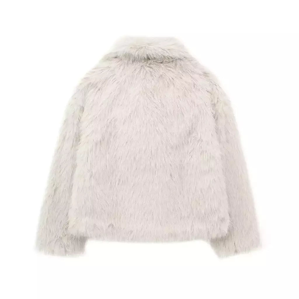 TRAF-Jaqueta feminina de tecido de lantejoulas de metal, casaco solto, gola alta, manga comprida, outerwear feminino chique, outono, inverno, 2023