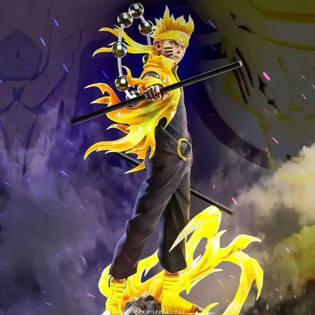 2025 novo anime shippuden estatueta naruto uzumaki uchiha sasuke pvc figura de ação estátua coleção modelo brinquedos anime figura