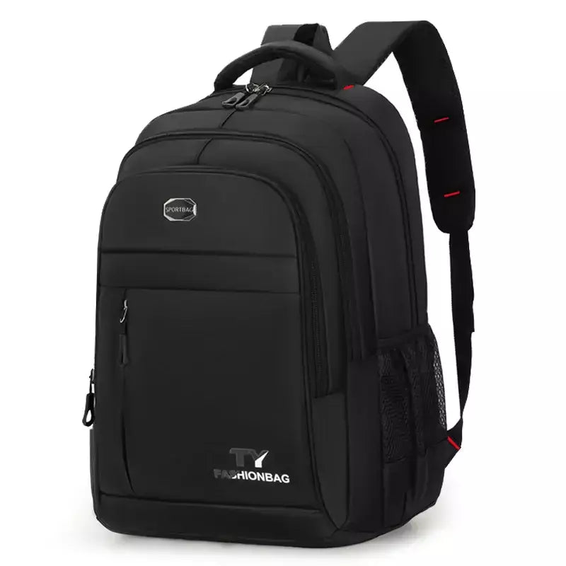 Mochila com zíper multicamadas, mochila de viagem de grande capacidade, mochila para homens e mulheres, mochila para computador de negócios, estudante b