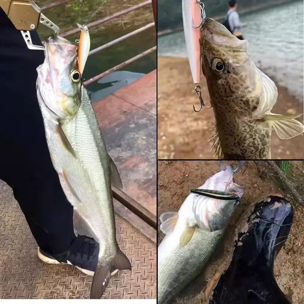 Afundando minow 5g 7g 10g 14g isca de pesca sistema equilíbrio gravidade impulso elenco isca profunda manivela wobbler gancho pesca engrenagem jerkbait
