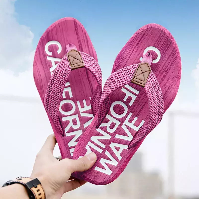 TAFN-chinelos de fundo macio neutro para homens e mulheres, chinelos exteriores, sapatos de praia casuais, cross border, elegante, novo