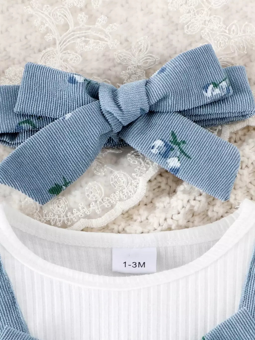 Citgeett outono infantil bebê meninas manga longa macacão floral impressão retalhos arco macacões bonito bandana conjunto de roupas