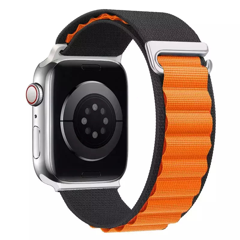 Alpine Loop Band para Apple Watch, Bracelete, iWatch Ultra Series 7, 6, 5, 3, SE, 8, 49mm, 44mm, 40mm, 45mm, 41mm, 42 milímetros, 38 milímetros