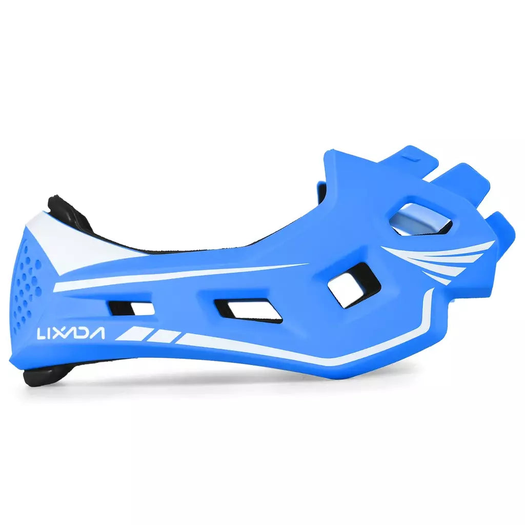 Lixada crianças 2-em-1 destacável capacete facial completo crianças esportes capacete de segurança da bicicleta equipamentos de proteção crianças capacete de ciclismo