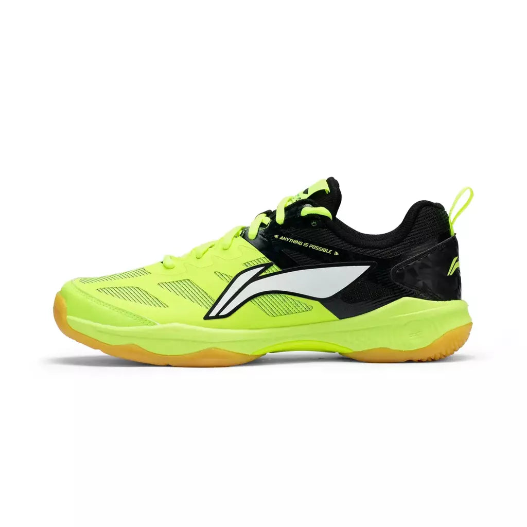 Li-ning unissex gladiador ii sapatos de treinamento de badminton almofada forro de rebote das mulheres dos homens tênis de suporte estável aytv017